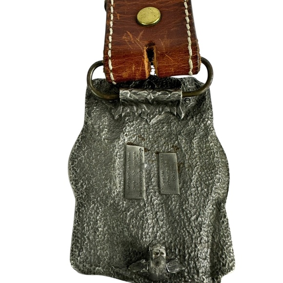 Vintage Genuine 1981 BERGAMOT Buckle Alaska Is What America Was with Belt 34 - Picture 9 of 12